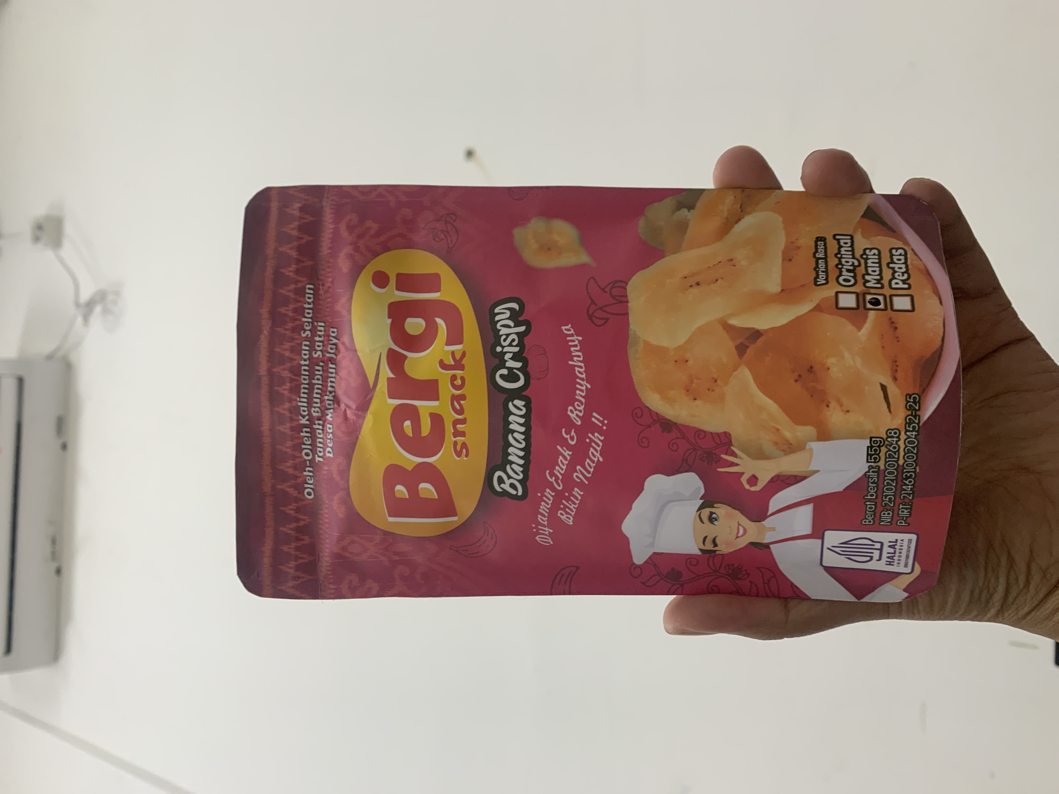 Keripik Pisang Bergi Snack